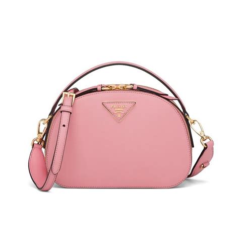 prada saffiano leather shoulder bag pink|prada saffiano leather odette bag.